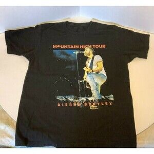 Dierks Bentley Mountain High Tour 2018 Concert Band T Shirt